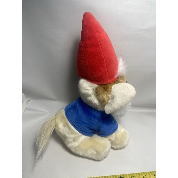GUND The World’s Cutest Dog Boo Garden Gnome Stuffed Animal Plush Red Blue 12 in - Picture 4 of 7